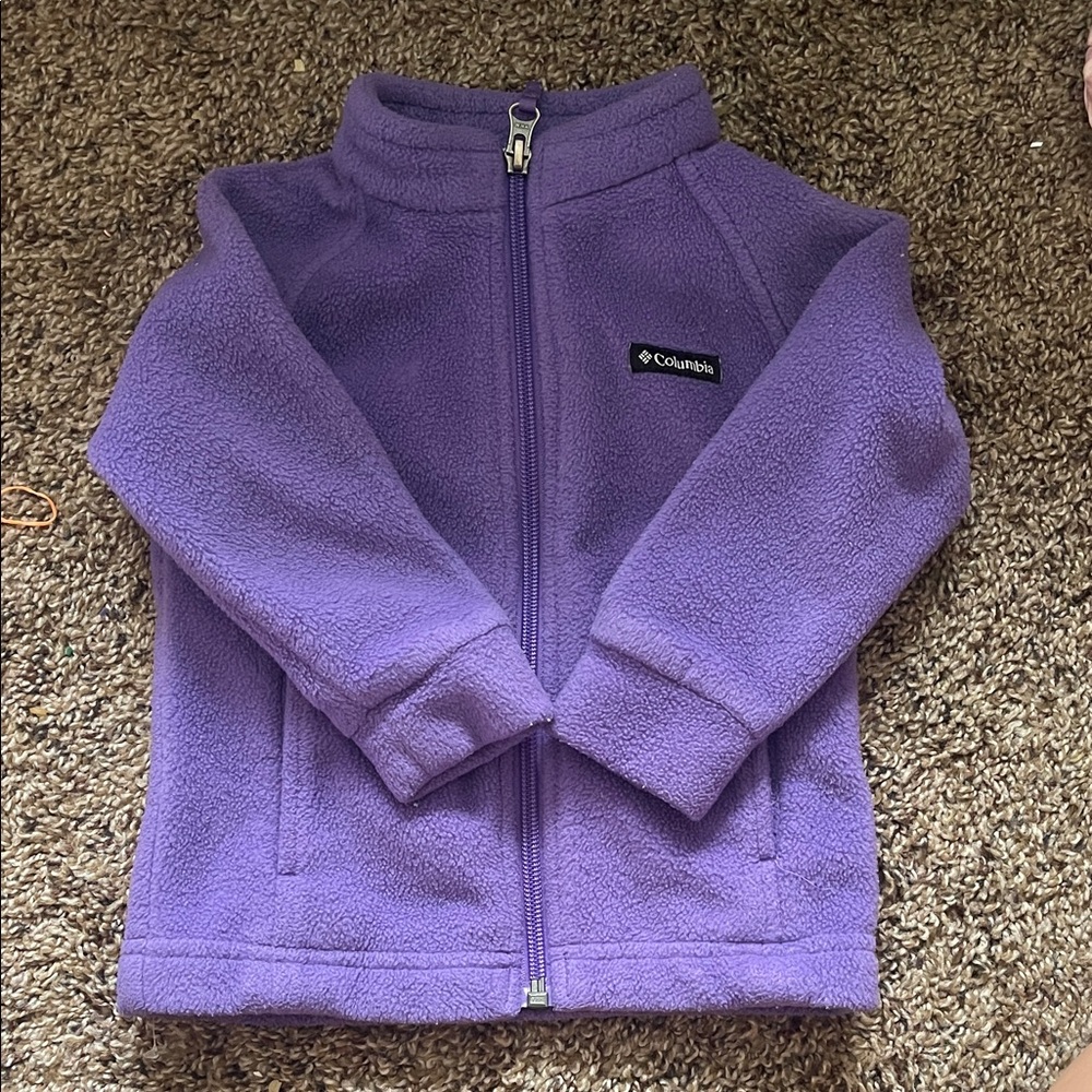 Columbia Lavender Fleece Jacket